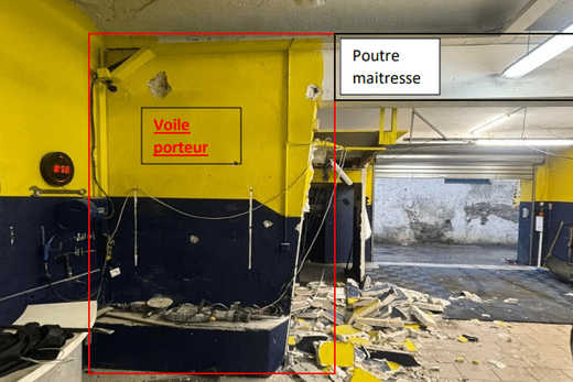 ÉTUDE DE FAISABILITÉ POUR LA SUPRESSION D&#8217;UN MUR PORTEUR A NICE