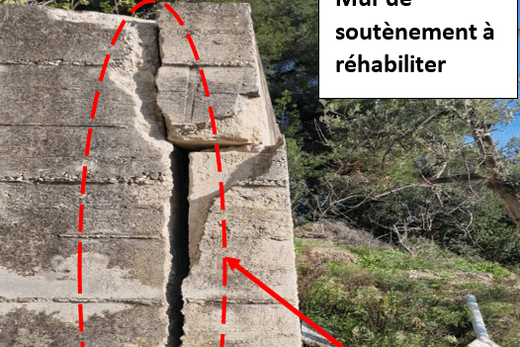 ETUDE DE STRUCTURE POUR UNE RENOVATION D&#8217;UNE VILLA A ROQUEBRUNE-CAP-MARTIN