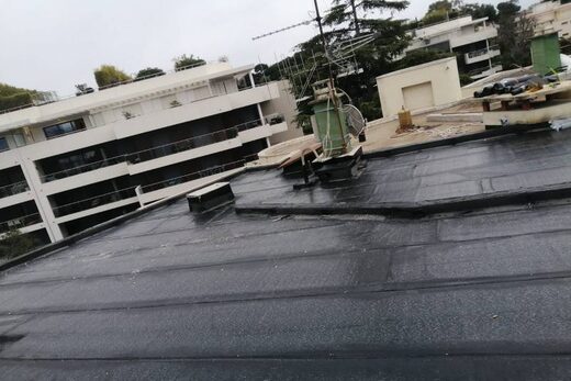 DIAGNOSTIC SUR LES NORMES DE L&#8217; ETANCHEITE D UNE TOITURE TERRASSE D UN IMMEUBLE AU CAP D&#8217;ANTIBES